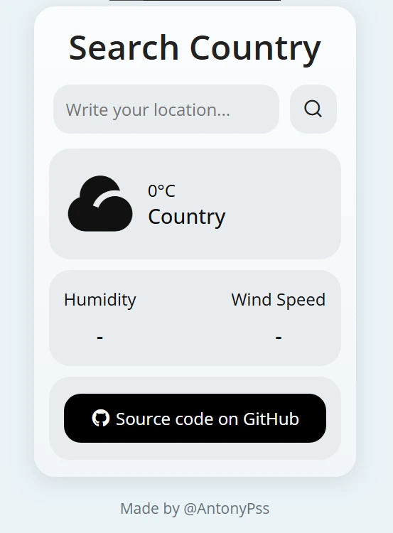 Weather App